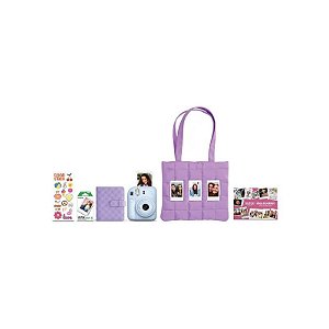 Câmera Instantânea Fujifilm Instax Mini 12 Bundle (2025) - Azul