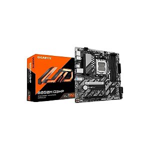 Placa-mãe Gigabyte B850M D3HP DDR5 Socket AM5 Chipset AMD B850 Micro ATX
