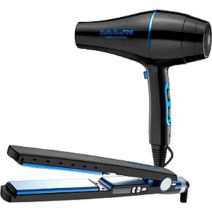 Secador de Cabelo + Chapinha Babyliss Pro Nano Titanium BBLPP43UZ