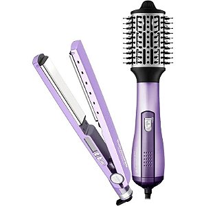 Kit de Chapinha e Escova Secadora para cabelos BaBylissPRO Nano Titanium BNTLVPP44UZ