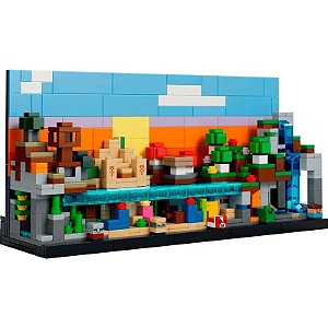Kit Lego Minecraft Mini Biomas - 21589 (797 peças)