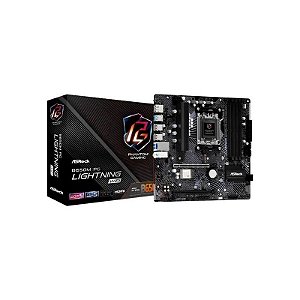 Placa Mãe AMD AM5 Asrock B650M PG Lightning Wifi DDR5