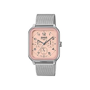 Relógio Casio MTP-M306M-4AVDF Masculino Rosa/Prata