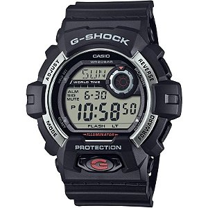 Relógio Casio Digital G-8900S-1DR - Preto/Cinza