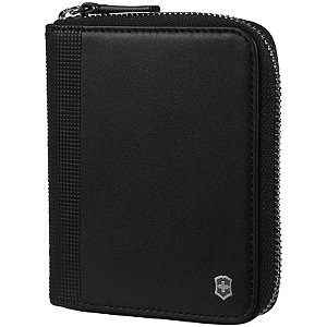 Carteira Victorinox 611576 Altius Alox Clutch Wallet Masculina - Preto
