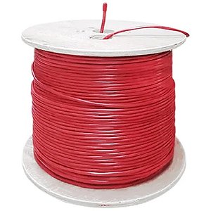 Cabo Blindado para Alarme Sensalert SNS-CFP-SH18/2TR Vermelho