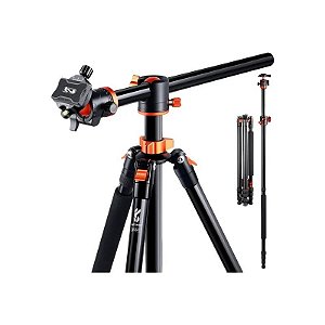 Tripé de Alumínio K&F T254A8+BH-28L