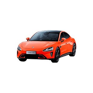 Miniatura Xiaomi SU7 1:18 Modelo de Carro Die-Cast - Laranja Lava