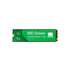SSD M.2 Western Digital WD Green SN3000 1TB Nvme PCI-Express GEN4 - WDS100T4G0E