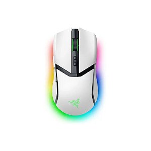Mouse Gamer Razer Cobra Pro Edição Leve RZ01-04660200-R3U1 RGB 30000 DPI Sem Fio - Branco