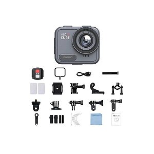 Câmera de Ação Akaso V50 X Cube 20MP 4K Wi-Fi - Cinza