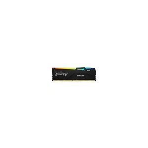 Memória Ram Kingston Fury Beast DDR5 8GB 5600MHZ RGB - Preto (KF556C40BBA-8)