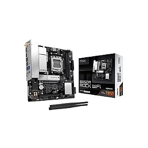 Placa-Mãe Asrock B850M Rock Wifi AM5 DDR5
