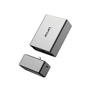 Estação de Acoplamento Portátil Lexar Professional Workflow Go WF600 USB-C – (LPWF600N-1ANGL)