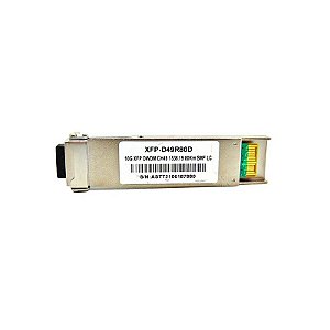 Módulo XFP 10G 80KM LC 1538.19 CH49 D49R80D com Cisco Mux-Demux