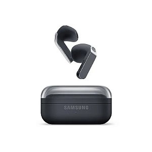 Fone de Ouvido Sem Fio Samsung Galaxy Buds 4 SM-R540NZKALTA com Cancelamento de Ruído Ativo - Preto