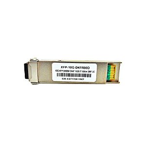 Fibra Óptica M XFP 10G 80KM LC 1539.77 CH47 D47R80D com Cisco Mux-Demux
