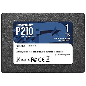 SSD Patriot P210 2,5" 1TB SATAIII - P210S1TB25