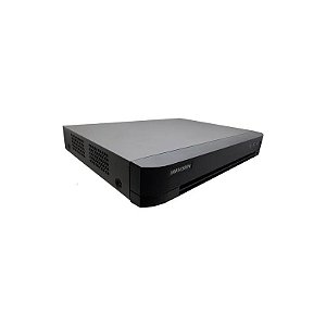 Gravador de Vídeo Digital Hikvision DVR 04CH 4K 1HDD 8MP H.265 Pro+ DS-7204HTHI-K1