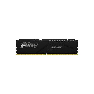Memória Kingston DDR5 8GB 6000MHZ Fury Beast Preto KF560C36BBE-8