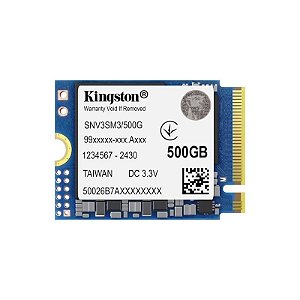 SSD M.2 Kingston NV3 500GB NVMe PCI-Exp Gen 4 - SNV3SM3/500G