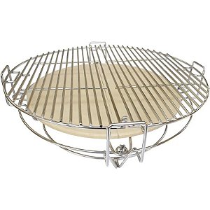 Sistema de Cozimento Divide & Conquer para Churrasqueira Kamado 51x51x16 AU-CS23
