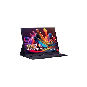 Monitor Portátil BAK BK-P1563T FHD 15,6" Preto