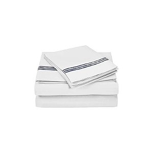 Jogo de Lençóis Soho Diamond SSKT1000CBSTOWH 1000H King Size 4 Peças