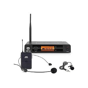 Microfone de Lapela Sem Fio Nady DW-11LT-HM