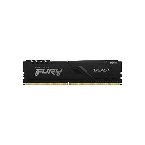 Memória RAM DDR4 Kingston 3200 MHZ 16 GB Fury Beast KF432C16BB/16 - Preto