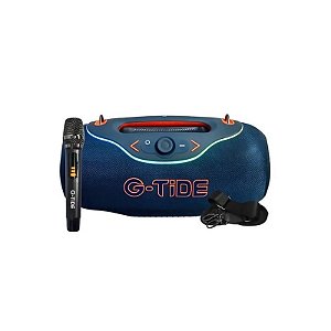 Caixa de Som Portátil G-Tide Thunderbass Pro Bluetooth - Azul