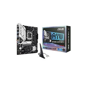 Placa Mãe Asus B760M-Ayw Wifi II Soquete LGA 1700 Chipset Intel B760 DDR5 Micro ATX