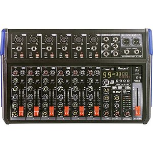 Mesa de Som Karsect Mixer de 10 Canais - KG-FM10