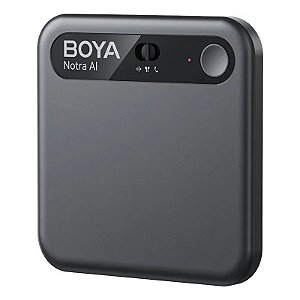 Gravador de voz Boya Notra AI Magnético 64GB - Preto