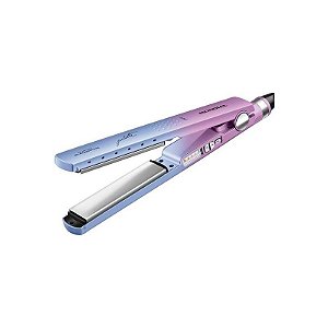 Prancha Alisadora Mondial BY Juliette P-JU-03 Até 450°F/230°C Bivolt - Azul/Rosa