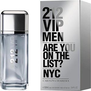 Perfume Carolina Herrera 212 Vip Men 200 ml