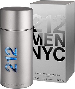 Perfume 212 Men Nyc Carolina Herrera Masculino 100ML