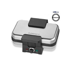 Piadeira para Wafle Cuisinart WM-PZ10NAS Molde para Pizzelle 2 Fatias 110V Aço Inox