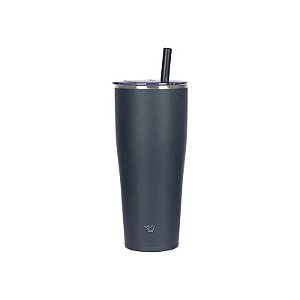 Copo Térmico Zojirushi SX-HA89HAM com Canudo para Encaixe em Carro Inox 890ML - Azul Escuro