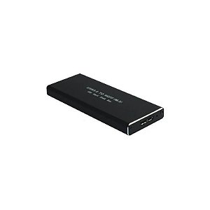 Gaveta para HD SSD M.2 Satellite USB 3.0 - Preto AX-203S