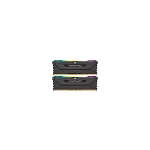 Memória RAM Corsair Vengeance RGB Pro SL DDR4 32GB (2X16GB) 3200MHz - Preta (CMH32GX4M2E3200C16)