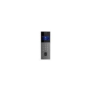 Videoporteiro Hikvision DS-KD9203-FE6 Estação de Porta com Acesso Facial - Cinza