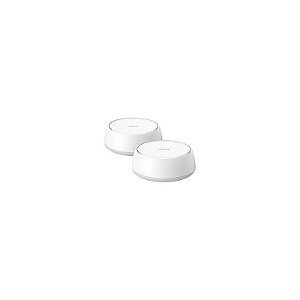 Roteador TP-Link Deco BE22 Mesh Residencial BE3600 Banda Dupla / 2.4GHZ / 5GHZ / Wi-Fi 7 - Branco (Kit com 2)