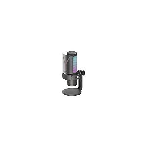 Microfone Condensador Redragon Fenris GM301 RGB - Preto