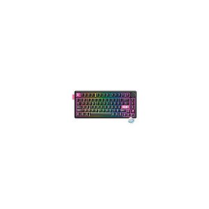 Teclado Gamer Mecânico Onikuma MT706 Sem Fio / RGB / Ingles - Preto