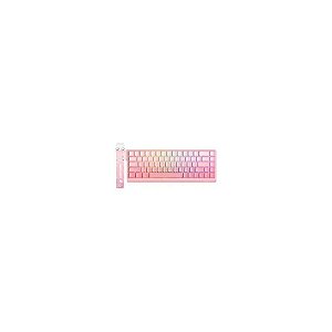 Teclado Gamer Magnético Onikuma G69 USB / RGB / Inglês - Rosa