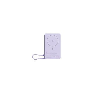 Carregador Portátil Magnético Xiaomi WPB1007Z 10000mAh / USB-C - Roxo (BHR08PAGL)