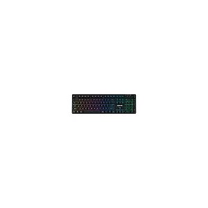 Teclado Gamer Redragon K521-WL Netherbane Wireless / RGB / Inglês - Preto
