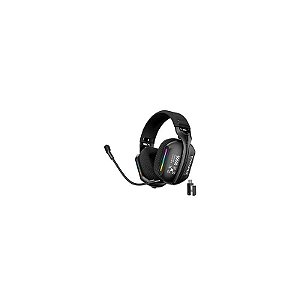Headset Gamer Onikuma GT808 RGB / Sem Fio - Preto
