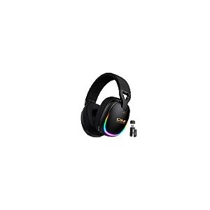 Fone de Ouvido Gamer Onikuma GT805 RGB / Wireless - Preto